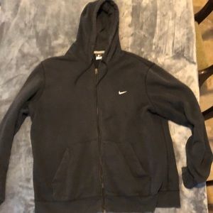 Nike zip up hoodie size XL. Used